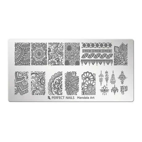Körömnyomda Lemez - Mandala Art