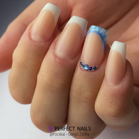 PN - Nailstar strasszkő SS3 - Light Blue 100db