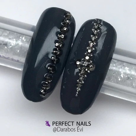 PN - Nailstar strasszkő SS3 - Mineral Grey 20db