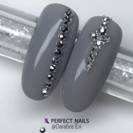 PN - Nailstar strasszkő SS3 - Mineral Silver 100db
