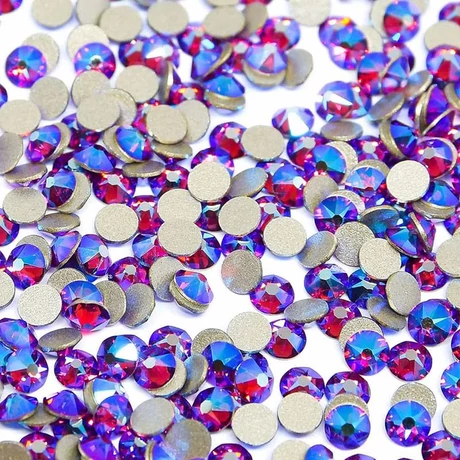 Nailstar strasszkő SS5 - Dark Purple AB 100db
