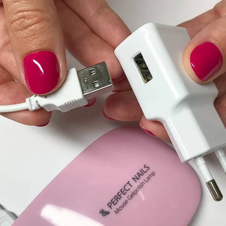 PN - Műkörmös UV/LED Lámpa Gél Lakkozáshoz - Mouse