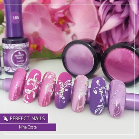 PN - Chrome Powder - Körömdíszítő Krómpor - Magenta