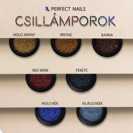 PN - Csillámpor - Holo Arany