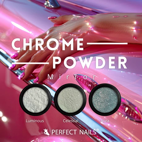 PN - Mirror Chrome Powder - Körömdíszítő Tükörhatású Krómpor - Celestial
