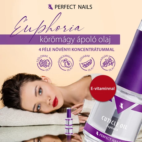 PN - Körömágy Ápoló Olaj - Cuticle Oil - Euphoria 4ml