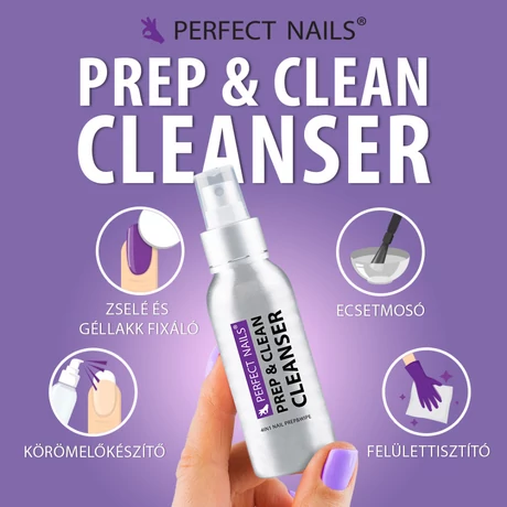 Prep & Clean Cleanser - Univ. Körömelők.