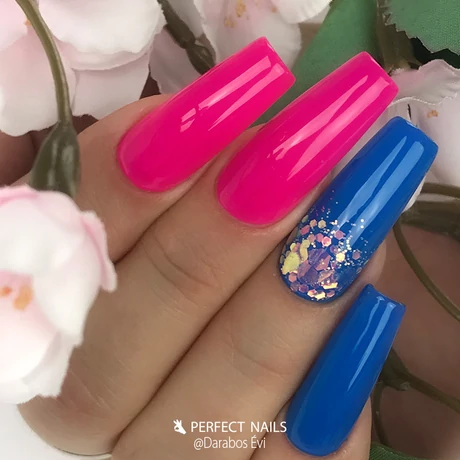 PN - Full Coverage Gel Tip - Zselés Műköröm Tip Készlet - Square Medium