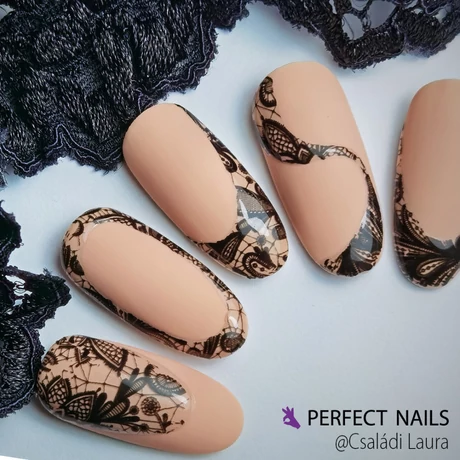 PN - Transzferfólia - Black Lace 01