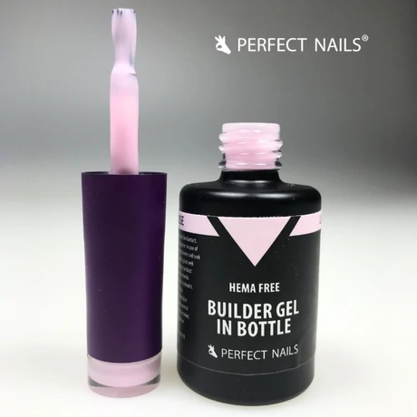 PN - HEMA FREE Builder Gel in Bottle - Színezett üveges építőzselé 15ml - Light