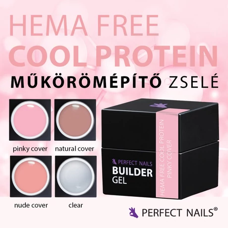 PN - Cool Protein Gel - Hema Free Építőzselé - Clear - 15g