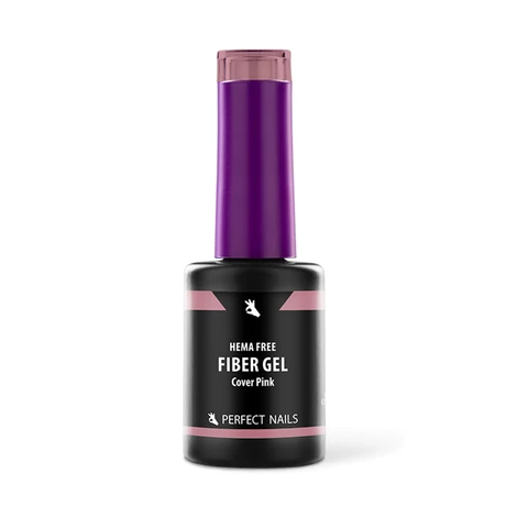 PN-Fiber Vitamin Base Gel - Hema Free Erősített Gél Lakk Alap-Cover Pink-8ml