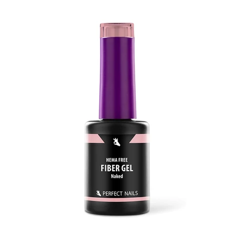 Fiber Vitamin Base Gel - Hema Free Erősített Gél Lakk Alap - Naked - 8ml