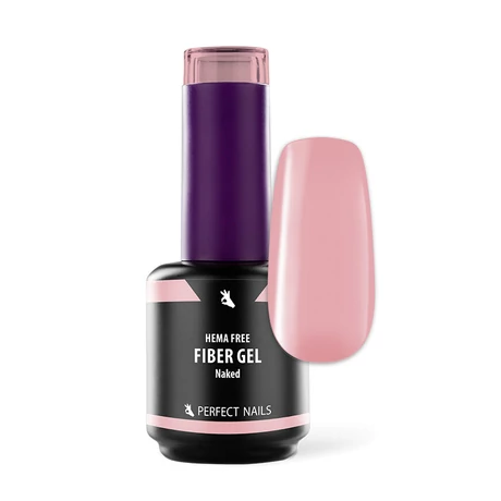 Fiber Vitamin Base Gel - Hema Free Erősített Gél Lakk Alap - Naked - 15ml