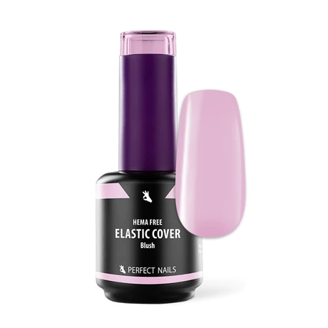 PN-Elastic Cover Base Gel – Hema Free Erősített Gél Lakk Alap - Blush - 15ml