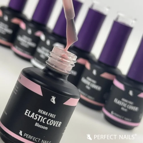 PN-Elastic Cover Base Gel – Hema Free Erősített Gél Lakk Alap - Blossom-15ml