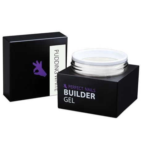 Pudding Cover Gel - Építőzselé - White 15g