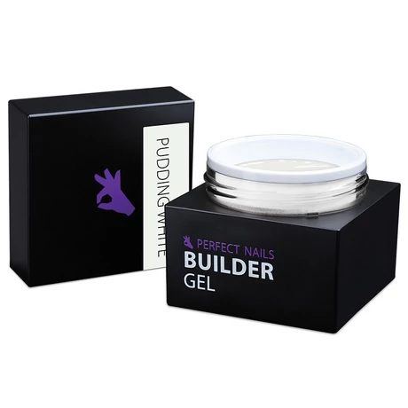 Pudding Cover Gel - Építőzselé - White 50g