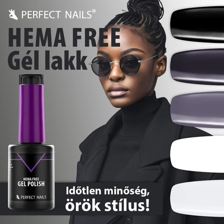 PN - HEMA FREE Gél Lakk HF048 4ml - Black