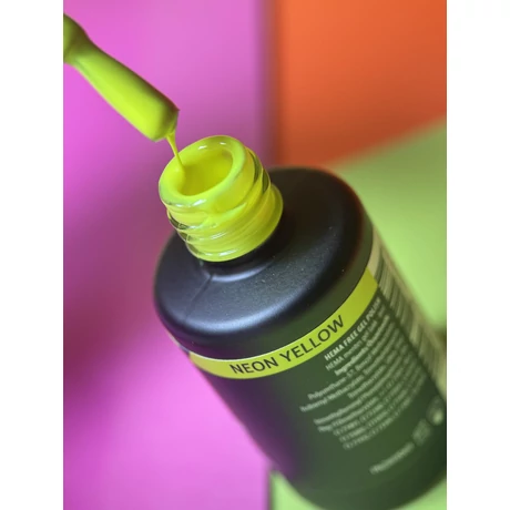 PN - HEMA FREE Gél Lakk - Neon Yellow - 8ml