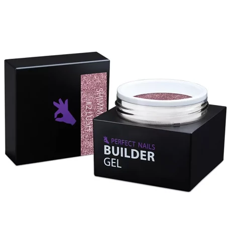 PN - Shimmer Gel - Csillámos Építőzselé - #2 Lush - 15g