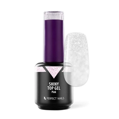 PN - Shiny Top Gel - Soft Silver  - 15ml