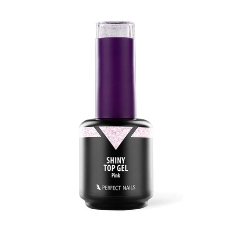 PN - Shiny Top Gel - Soft Silver  - 15ml