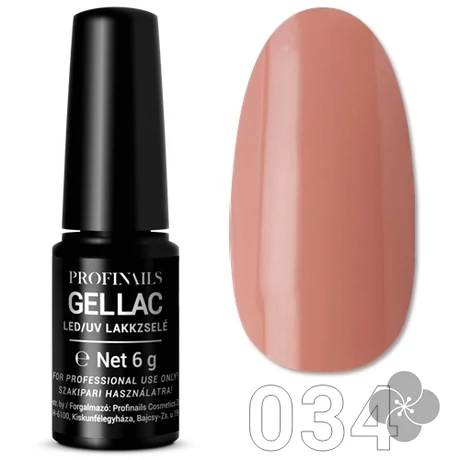 Profinails Gel Lac LED/UV 6g lakkzselé - 34
