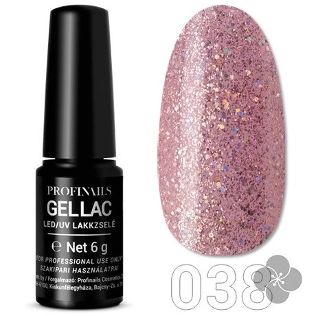 Profinails Gel Lac LED/UV 6g lakkzselé - 38