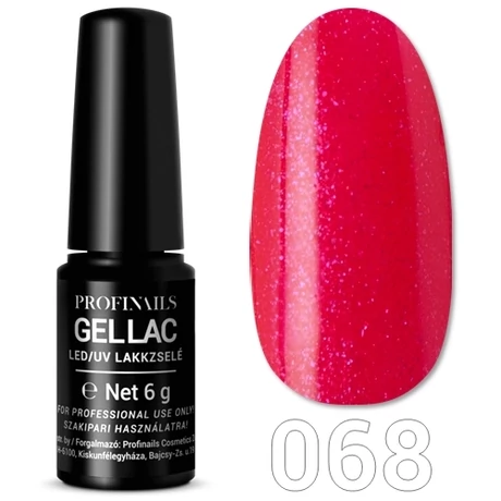 Profinails Gel Lac LED/UV 6g lakkzselé - 68