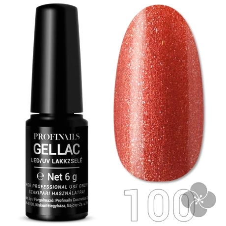 Profinails Gel Lac LED/UV 6g lakkzselé - 100