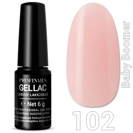 Profinails Gel Lac LED/UV 6g lakkzselé - 102