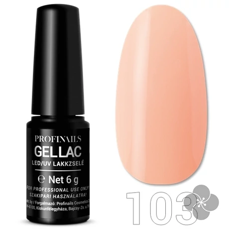 Profinails Gel Lac LED/UV 6g lakkzselé - 103