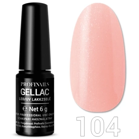 Profinails Gel Lac LED/UV 6g lakkzselé - 104