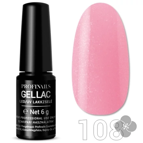 Profinails Gel Lac LED/UV 6g lakkzselé - 108