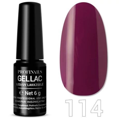 Profinails Gel Lac LED/UV 6g lakkzselé - 114