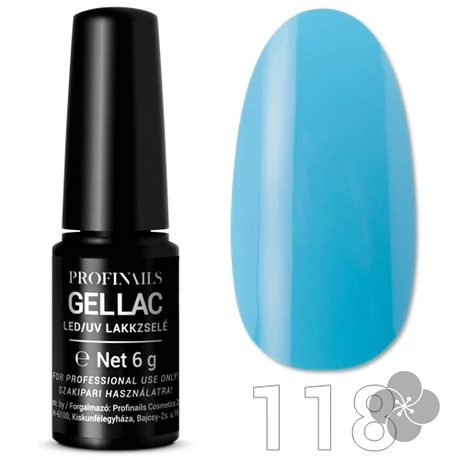 Profinails Gel Lac LED/UV 6g lakkzselé - 118