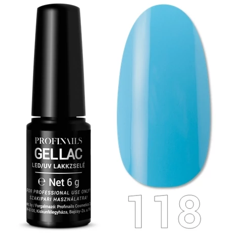 Profinails Gel Lac LED/UV 6g lakkzselé - 118
