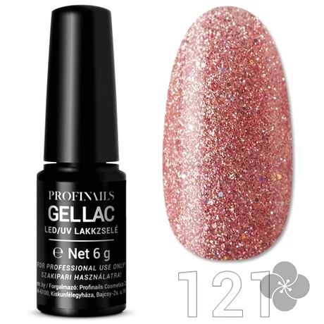 Profinails Gel Lac LED/UV 6g lakkzselé - 121