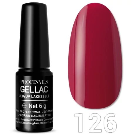 Profinails Gel Lac LED/UV 6g lakkzselé - 126