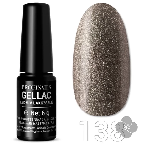 Profinails Gel Lac LED/UV 6g lakkzselé - 138