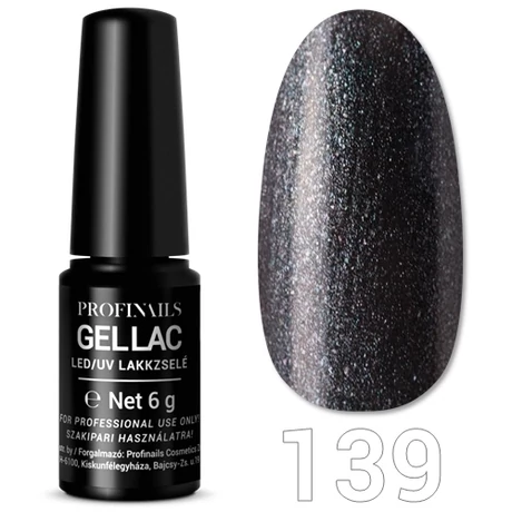 Profinails Gel Lac LED/UV 6g lakkzselé - 139