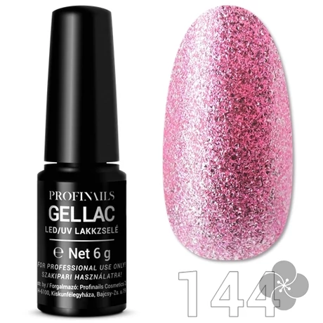Profinails Gel Lac LED/UV 6g lakkzselé - 144