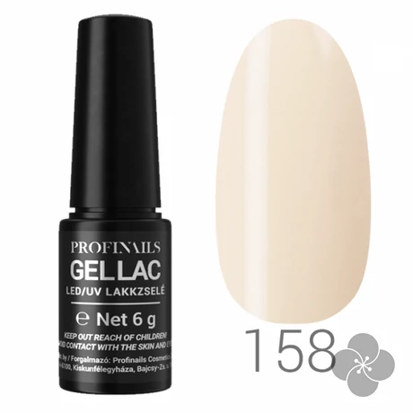 Profinails Gel Lac LED/UV 6g lakkzselé - 158