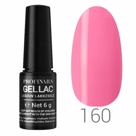 Profinails Gel Lac LED/UV 6g lakkzselé - 160