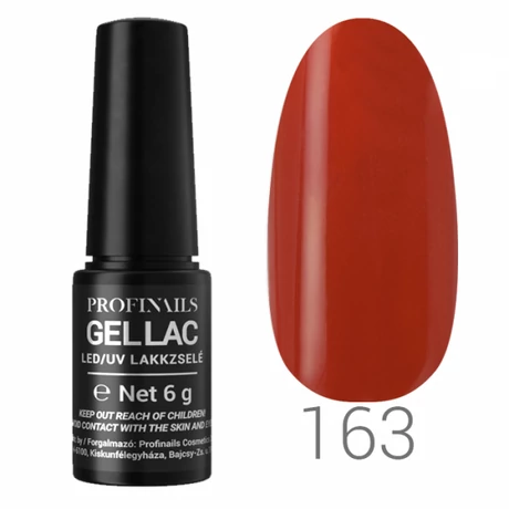 Profinails Gel Lac LED/UV 6g lakkzselé - 163