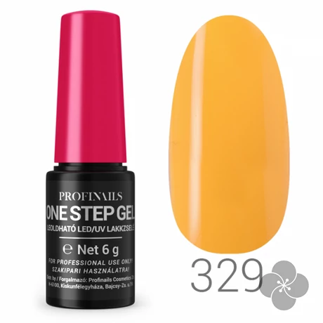 Profinails One Step Gel LED/UV lakkzselé 6gr. No.329