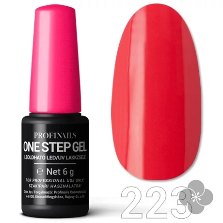 Profinails One Step Gel LED/UV lakkzselé 6gr. No.223