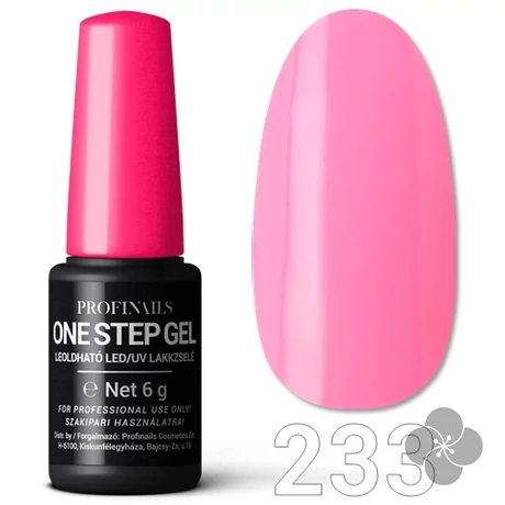 Profinails One Step Gel LED/UV lakkzselé 6gr. No.233