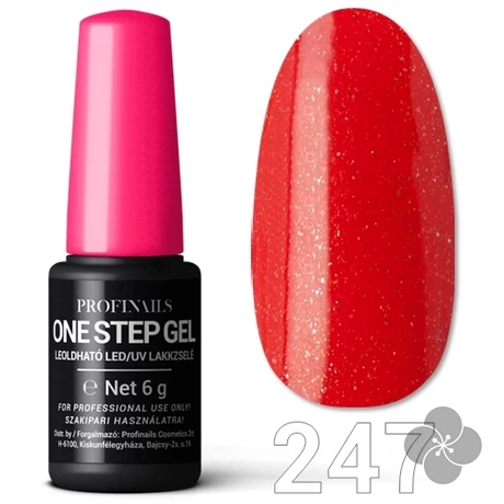 Profinails One Step Gel LED/UV lakkzselé 6gr. No.247